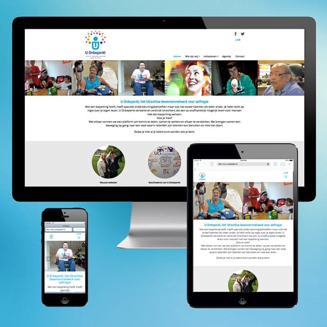 Voorbeeld responsive webdesign