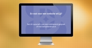 Webdesign afspraak maken met Ben Drost?